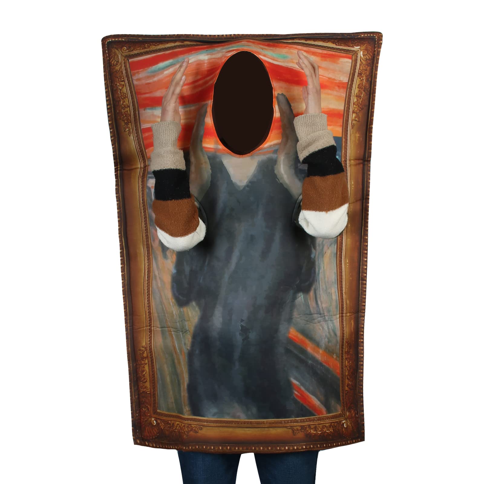 SPY FAMILY The Scream Wearable Art Costume - Famous Painting Cosplay Outfit for Halloween, Parties & Themed Events