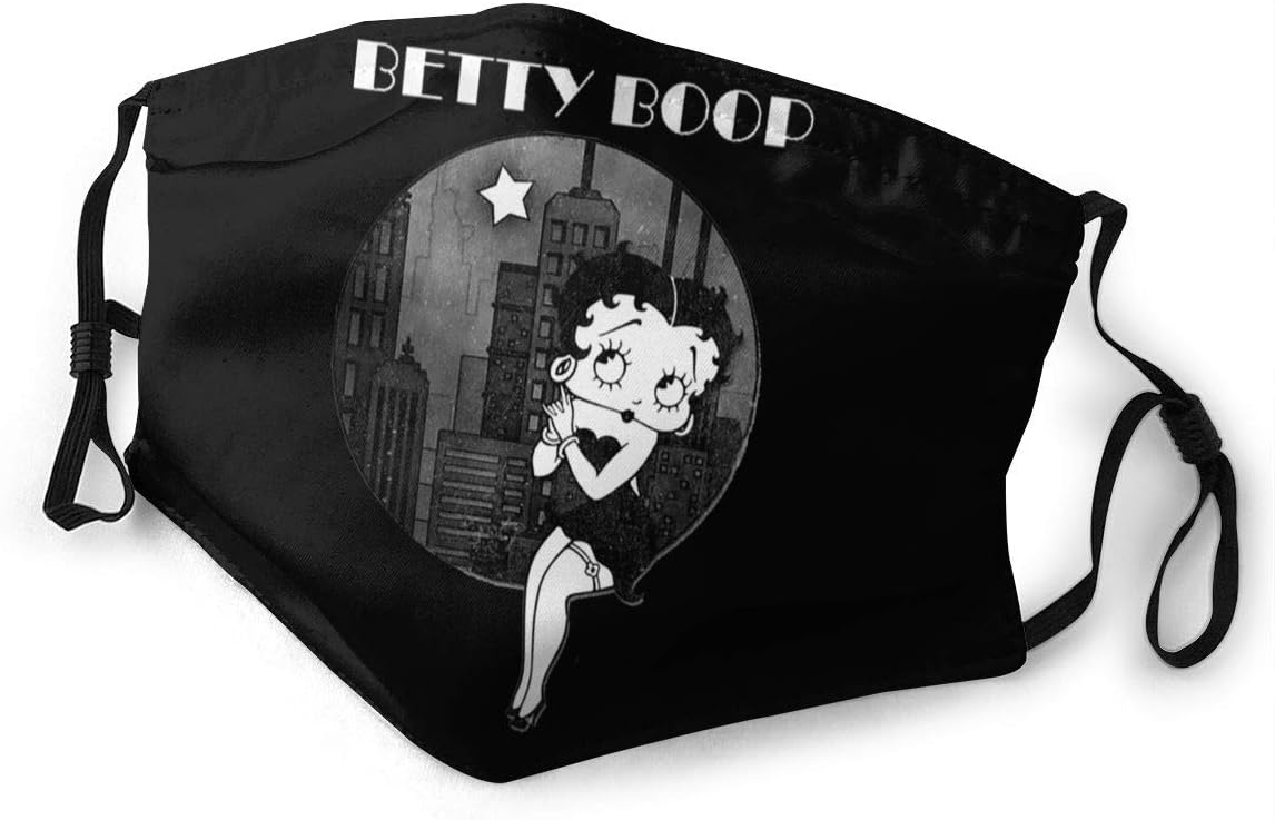 DerekChristian Dust Face Cover Washable Mouth Guard with Replaceable Filter Activated Carbon Soft