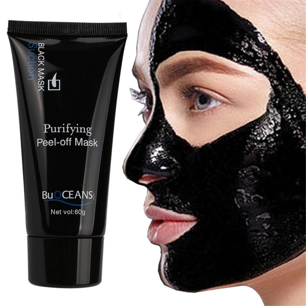 Black Peel Off Mask, Blackhead Remover Mask, Black Face