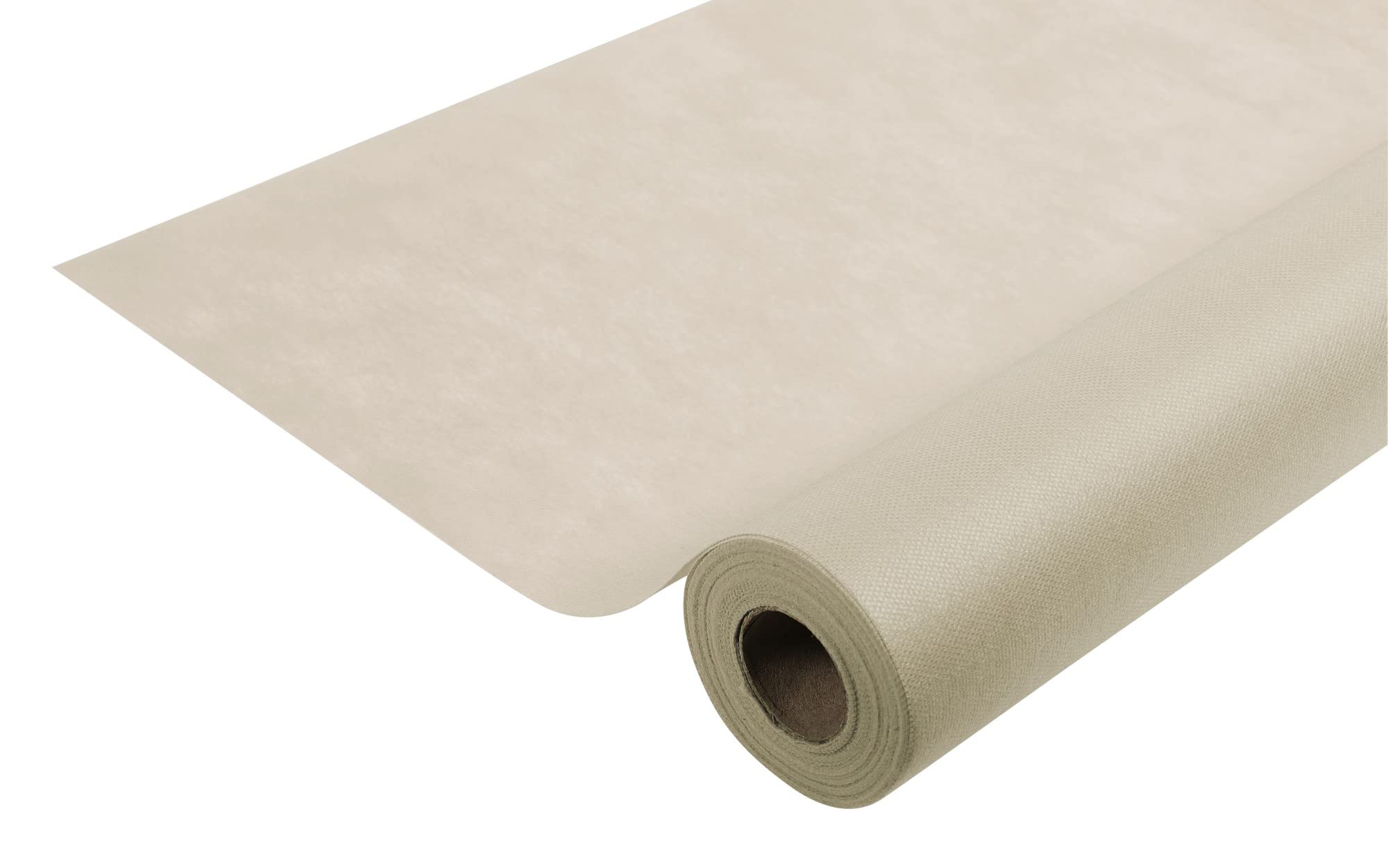 Disposable spun bound non-woven tablecloth - Roll 10 M long X 1.20 M wide - Tear-proof, water-repellent and wipe able material - string