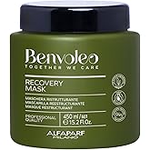 ALFAPARF MILANO Benvoleo Recovery Mask for Damaged Hair - Clean, Vegan, Sustainable Hair Care - Repairs, Reconstructs, Protects - Paraffin Free - Natural Ingredients - 15.2 Fl. Oz.