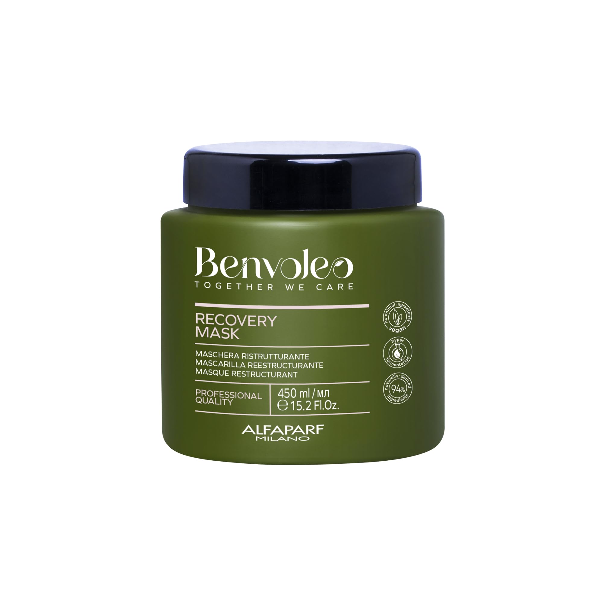 Alfaparf Milano Benvoleo Recovery Mask 450ml - maschera ristrutturante