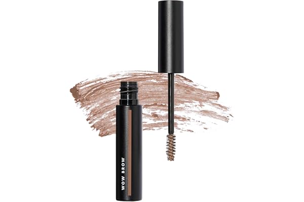 e.l.f. Wow Brow Gel, Volumizing, Buildable, Wax-Gel Hybrid, Creates Full, Voluminous-Looking Brows, Locks Brow Hairs In Place