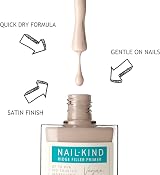 NAILKIND Nail Ridge Filler Primer & Treatment 8ml Vegan Satin Finish view 4