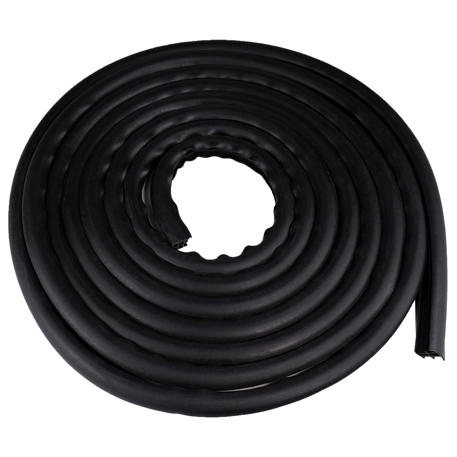 Photo 1 of Concrete Expansion Joint Filler, 3/8" Expansion Joint Repair Replacement, Concrete Crack Repair, Backer Rod, Flexible Foam Rubber Seal, Rubber Strip for Sidewalk, Driveway, Walkway, Doors, Windows
