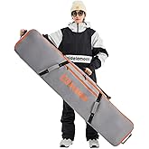 XCMAN Snowboard Bag For Air Travel - Fully Padded Ski Bag Waterproof Snowboarding Bag for Travel Snowboard Boots
