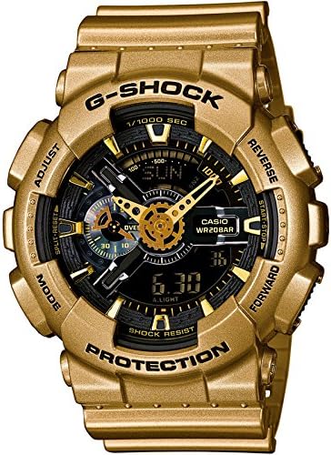 black and gold g shock amazon