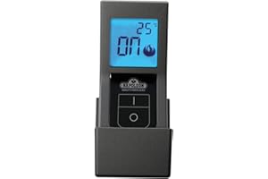 GREENLAND HOME FASHIONS Greenland Home F45 Fireplace Remote Control, On/Off Battery Operated with Easy-to-read Digital Screen