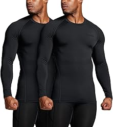 TSLA Men's Thermal Long Sleeve Compression