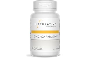 Integrative Therapeutics Zinc Carnosine – Premium Zinc Supplement – 75mg of Zinc Carnosine – Factor in the Maintenance of Goo