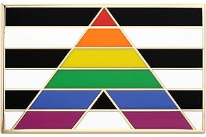 Arturbo Pride Flag LGBTQ Rainbow Enamel Lapel Pins Metal Brooches Funny Badges for Clothing Bags Backpacks Hats Gifts Decoration