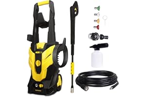 Aceup Energy Electric Pressure Washer, 3500 PSI 2.4GPM Power Washer for Cars, Fences and Patios