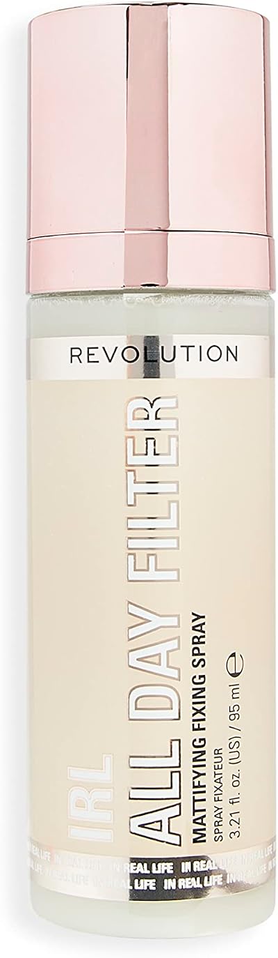 Revolution Makeup IRL All Day Filter Fixing Spray Lightweight Longwear 95ml