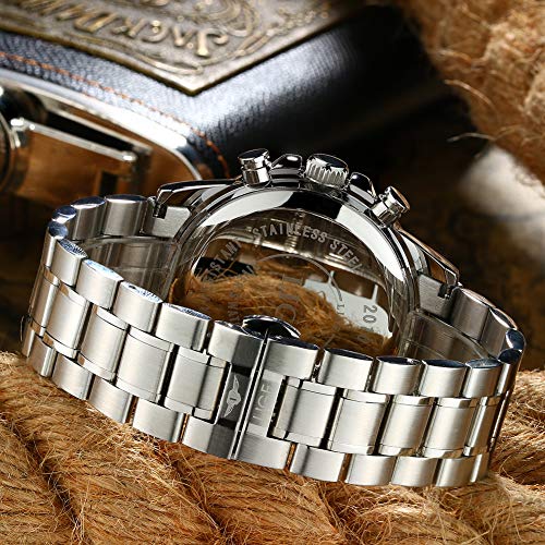 LIGE-Relojes-Hombre-Clasico-Negro-Acero-Inoxidable-Relojes-Hombre-Impermeable-Negocios-Deportes-Analogicos-Cuarzo-Relojes