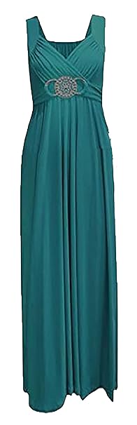 BARAKAH Damen Kleid Formell Lang Ball Abend Maxi Kleid Übergröße 36 54