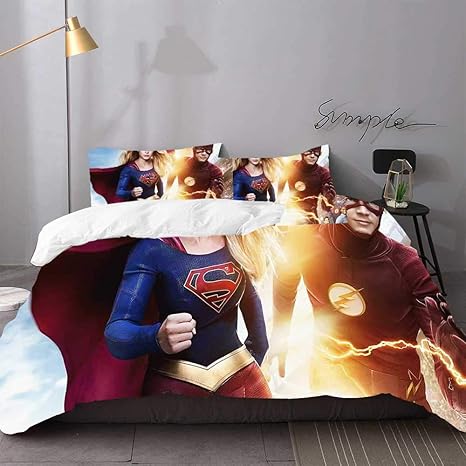 supergirl bedding set