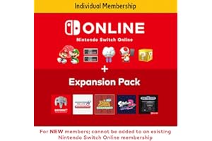 Nintendo Switch Online + Expansion Pack 12-month Individual Membership – [Digital Code]