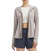 baleaf Women's Sun Protection Jacket Hoodie Clothing Lightweight Long Sleeve Sun Cover Up Shirt