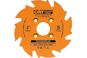 CMT 240.008.04 4-Inch by 8 Tooth 22mm Bore Biscuit Joiner Blade