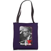Malcolm X_001_Back Printed Tote Bag