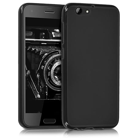 kwmobile HTC One A9s Hülle - Handyhülle für HTC One A9s - Handy Case in Schwarz matt