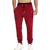 Surenow Men's Athletic Sweatpants Active Workout Jogger Pants for Men with Pockets Tapered Drawstring Gym Running Track Pants