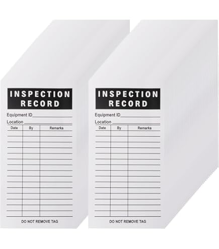 Accuform Signs TRS242CTP Status Record Tag, Legend\"Repair TAG\", 5.75\" Length X 3.25\" Width X 0.010\" Thickness, PF-Cardstock, Black On Yellow (Pack Of...