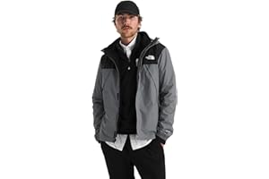 THE NORTH FACE Men's Antora Triclimate Jacket | Waterproof Shell, Warm Inner Fleece Layer, Adjustable 3 Piece Hood