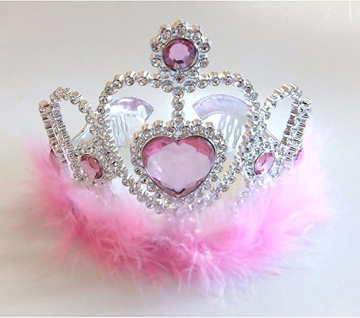 Amazon プリンセスティアラ ピンクファー Fa 2737pk ヘアアクセサリー おもちゃ