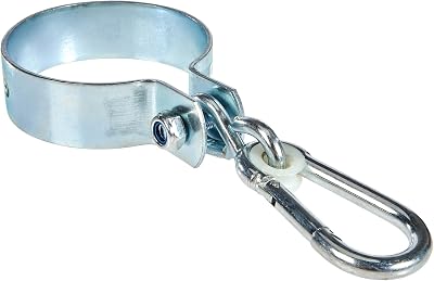 Connex DY270535 100mm Galvanised Swing Hook with Cuff Snap Hooks