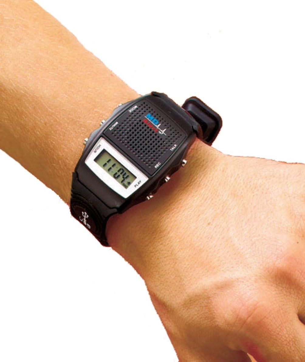 MD Alert Talking USB Medical Data Wristwatch Watch