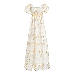 LTAKK Regency Dress Women Regency Costume Empire