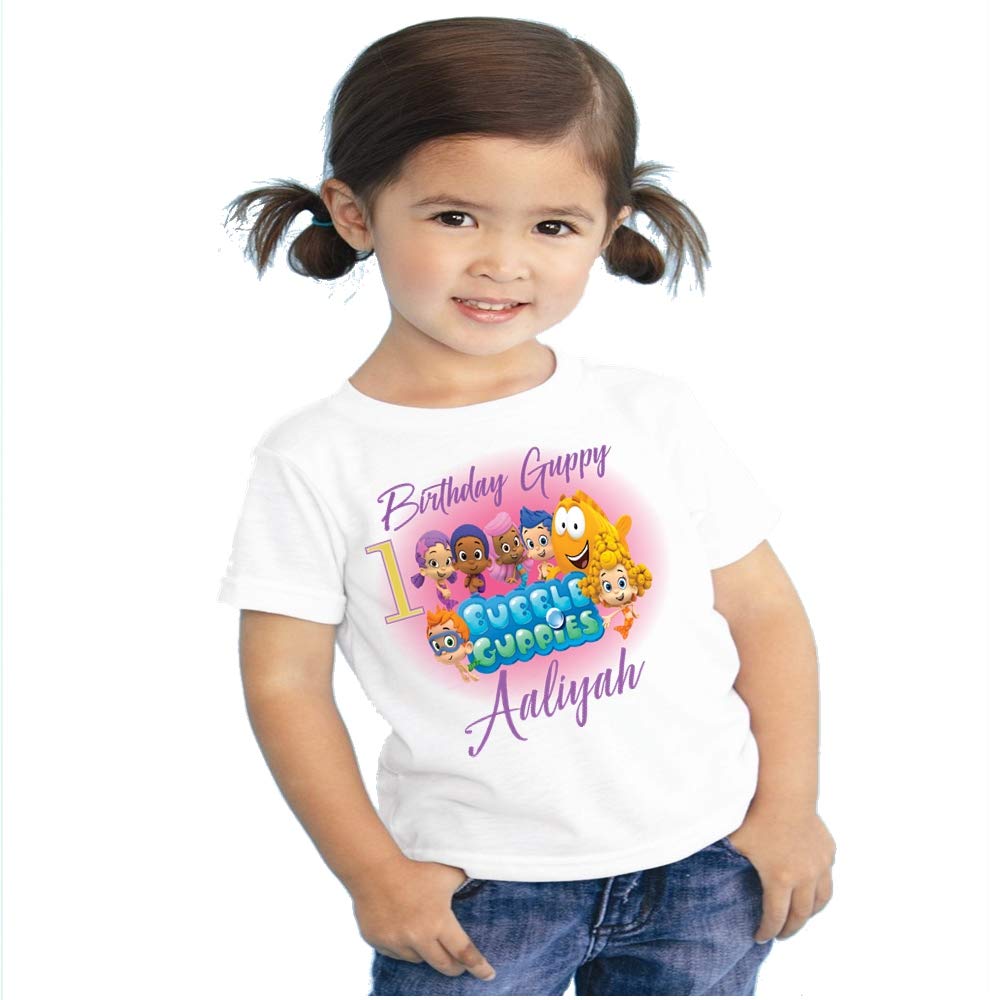 bubble guppies 1st birthday outfit for girl