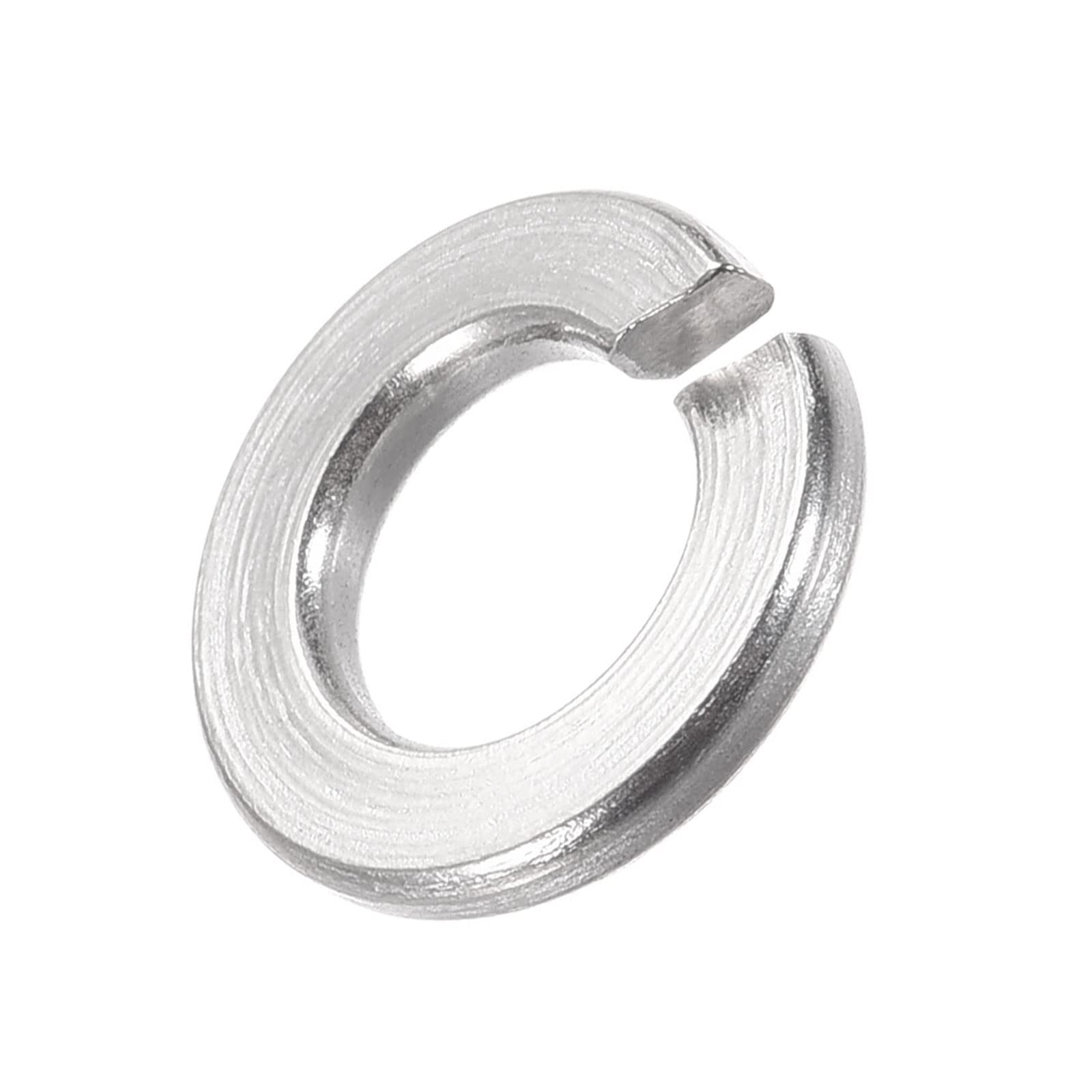 METALLIXITY Split Lock Washer (3/4") 20Pcs, 304 Stainless Steel Spring Lock Washer Elastic Gasket - for Household Applications