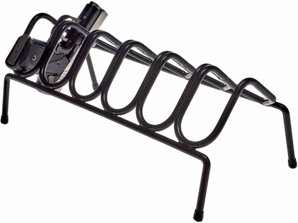 SnapSafe 6 Gun Pistol Rack, Black– Gun Safe Storage PVC Coated 75830 Stores Pistols and Revolvers : Sports & Outdoors