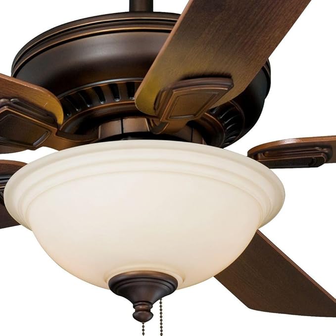 Hampton Bay Campbell Ii 52 In. Mediterranean Bronze Ceiling Fan