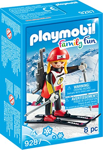 PLAYMOBILÂ® Female Biathlete Figure Building Set