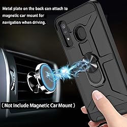 Jeylly Case for Galaxy A20/A50 with Tempered Glass