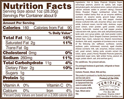 FERIDIES Snack and Trail Mix Assortment - 4 Pack