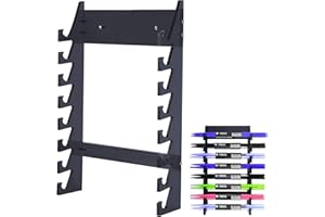 ChengFu Acrylic Drum Stick Holder, Drum Stick Display Holder, Drum Stick Holder, Wall Mounted Stick Holder holds 8 sets of drumsticks Drumstick Organizer Holder for Display