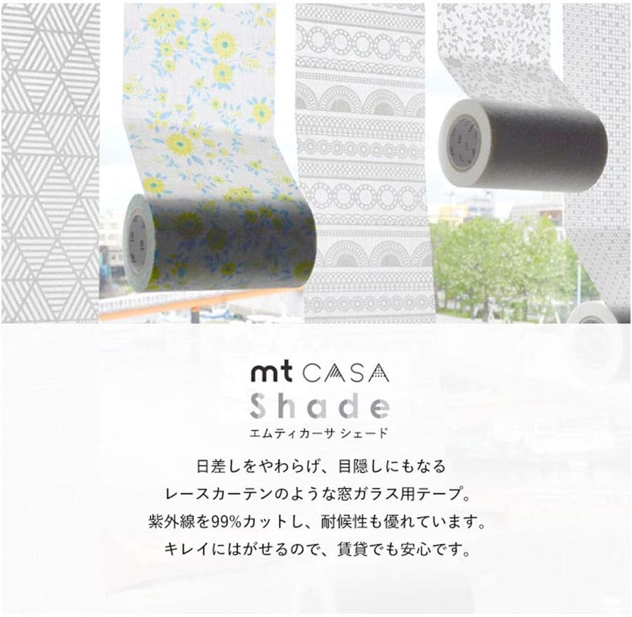 Amazon Co Jp Mt Casa Shade カーサ シェード カモ井 幅広 レースカーテン のような マスキングテープ 窓 ガラス シート 目隠し Uvカット 紫外線 幅9cm 10m巻き Mtcs9001 レース 三角 Diy 工具 ガーデン Amazon Co Jp Mt Casa Shade カーサ シェード カモ井 幅広 レースカーテン のような マスキングテープ 窓 ガラス シート 目隠し Uvカット 紫外線 幅9cm 10m巻き Mtcs9001 レース 三角 Diy 工具 ガーデン