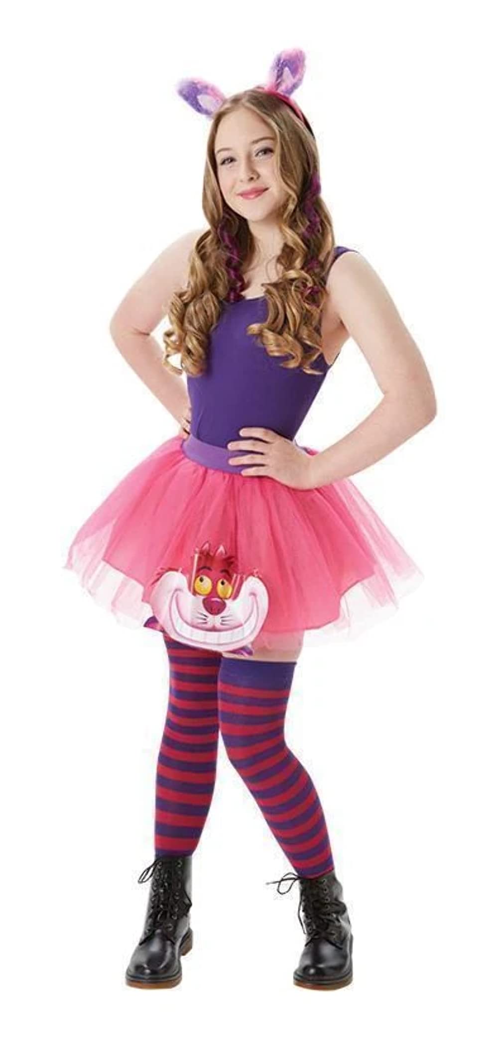 Rubie's Official Disney Cheshire Cat Accessory Set, Wings and Tutu, Tween Size age 12+, Size Small