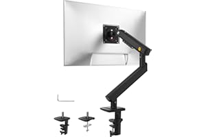 NB Single Computer Monitor Mount, Monitor Stand fits up to 32 Inch, Mechanical Spring Monitor Arm, VESA 75/100 mm, Model-A5 (