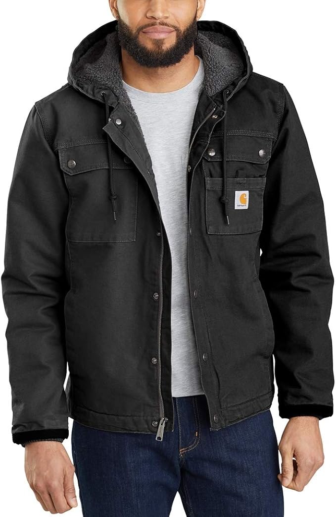 Carhartt Men's Bartlett Jacket (Regular and Big & Tall Sizes), Black