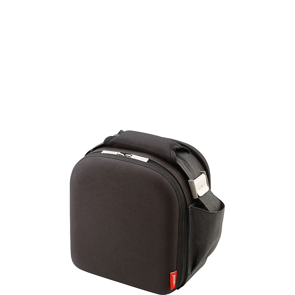 Valira Lunch Bag - Classic, Including 2 airtight containers Made in Spain, Color Black