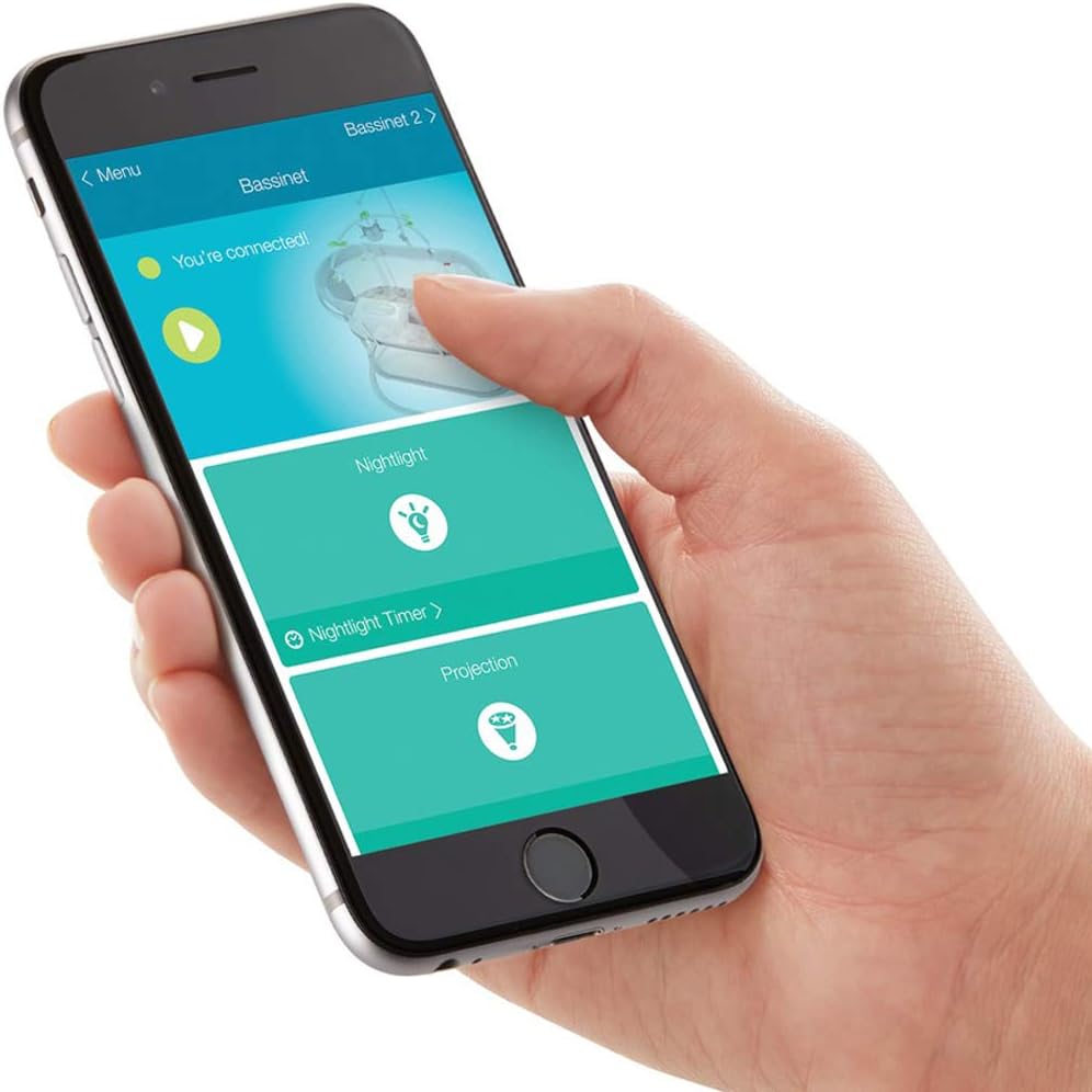 fisher price smart connect soothing motions bassinet