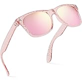 Retro Rewind Kids Sunglasses for Boys Girls Age 3-12 - Shatterproof UV400 Toddler Children Sun Glasses