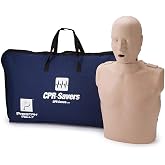 CPR Savers Prestan Professional Adult CPR Training Manikin with 2019 AHA Feedback Monitor, Medium Skin, PP-AM-100M-MS