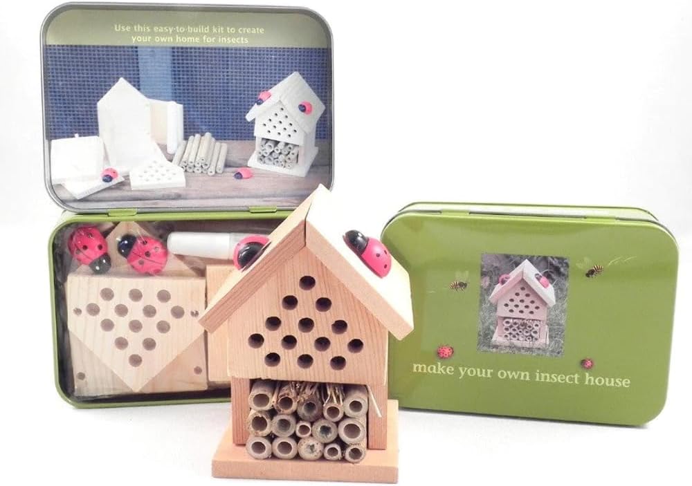 Apples to Pears Make Your Own Insect House Kit - Bug Hotel for Bees & Ladybirds