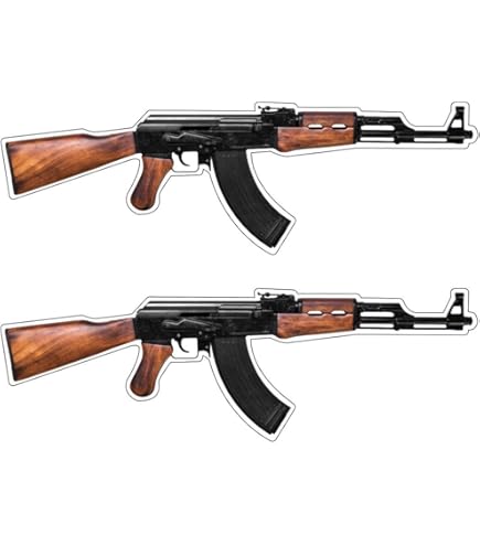 Amazon.com - Ak47 - Silhouette Vinyl Waterproof Sticker Decal Car